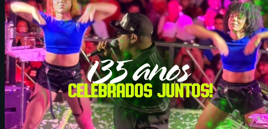 SANTANA FOI PALCO DE UMA GRANDE FESTA EM COMEMORAÇÃO AOS 135 ANOS